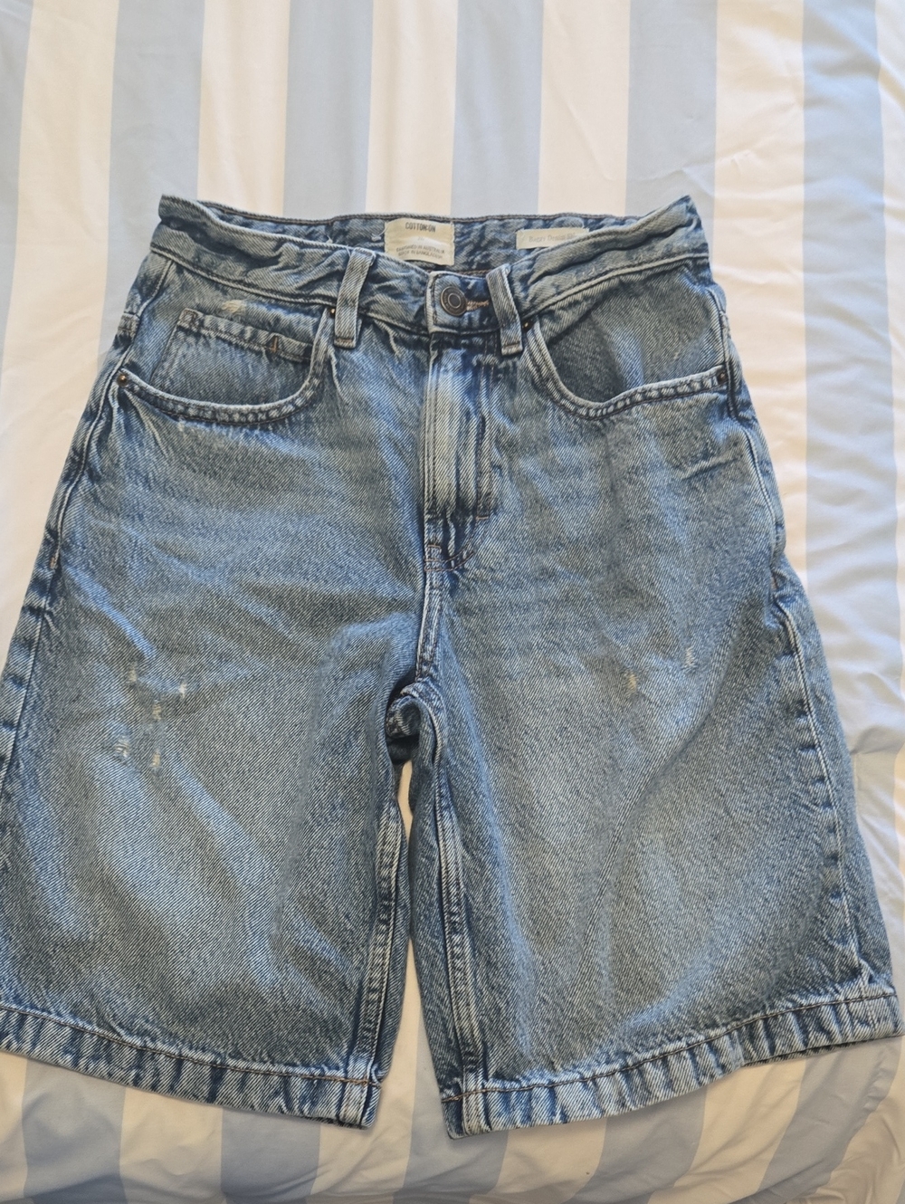 Cotton On Light Blue Denim Jean Shorts